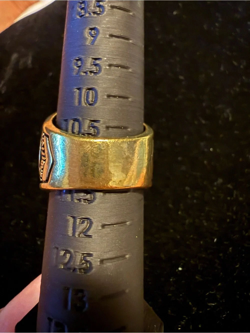 New York Champions Gold Tone and Blue Team Ring Walgreens
